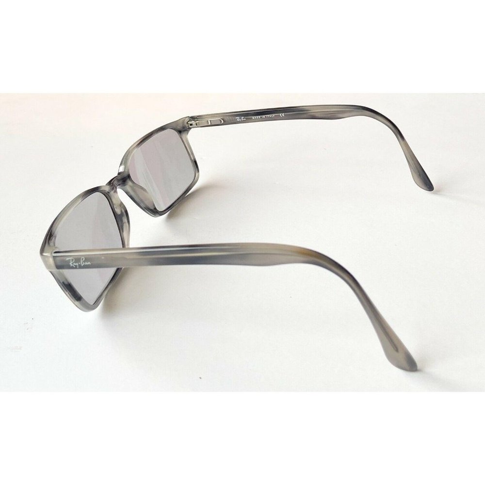Ray Ban Rb5037 Grey Tortoise Rectangular Sunglasse - image 8